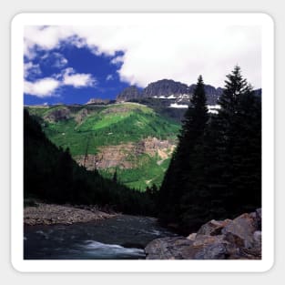 McDonald Creek, Going-to-the-Sun Road, Glacier N.P. Sticker